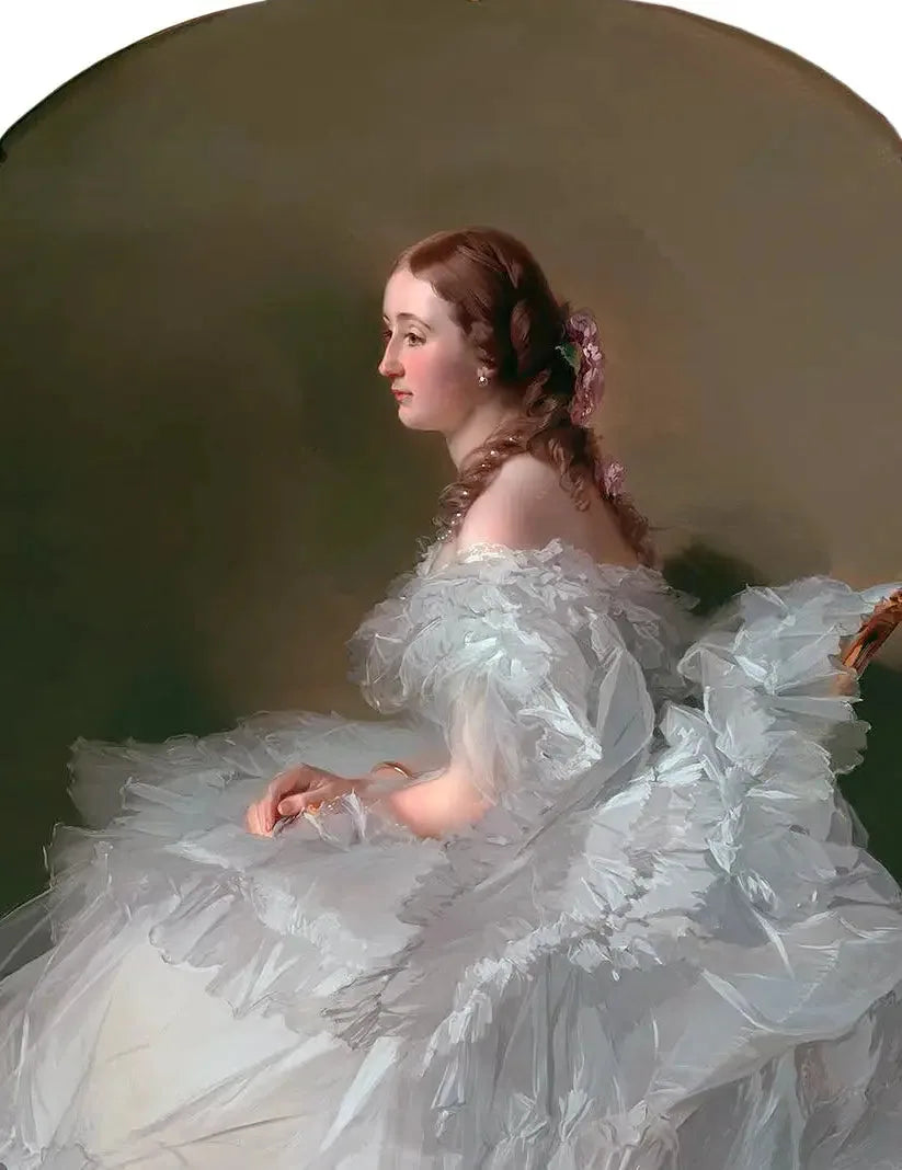 ภาพเหมือนของ Lydia Schabelsky, บารอนนา Staël-Holstein - Franz Xaver Winterhalter