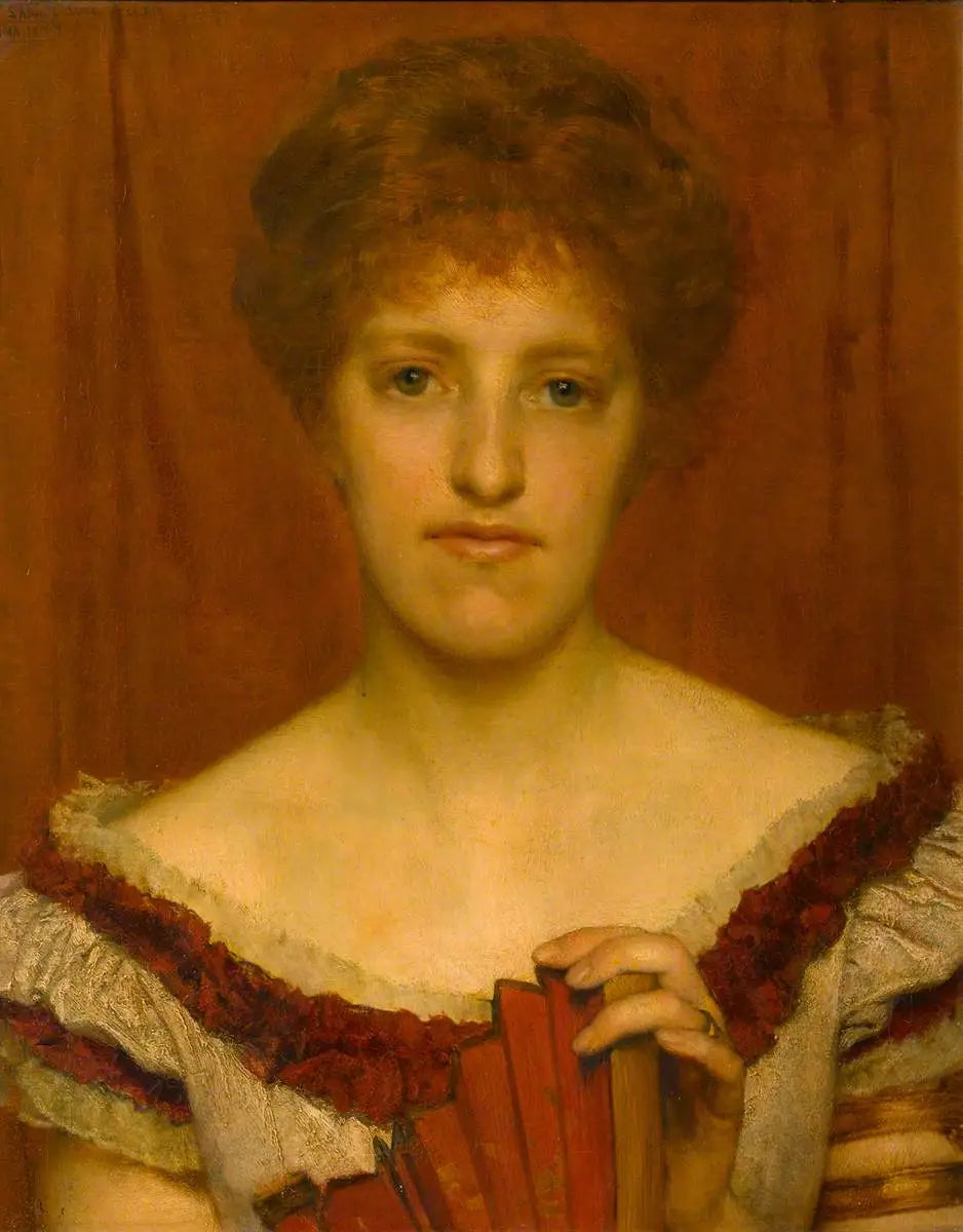 Portrait de ma femme - Lawrence Alma-Tadema - Alpha Reproduction