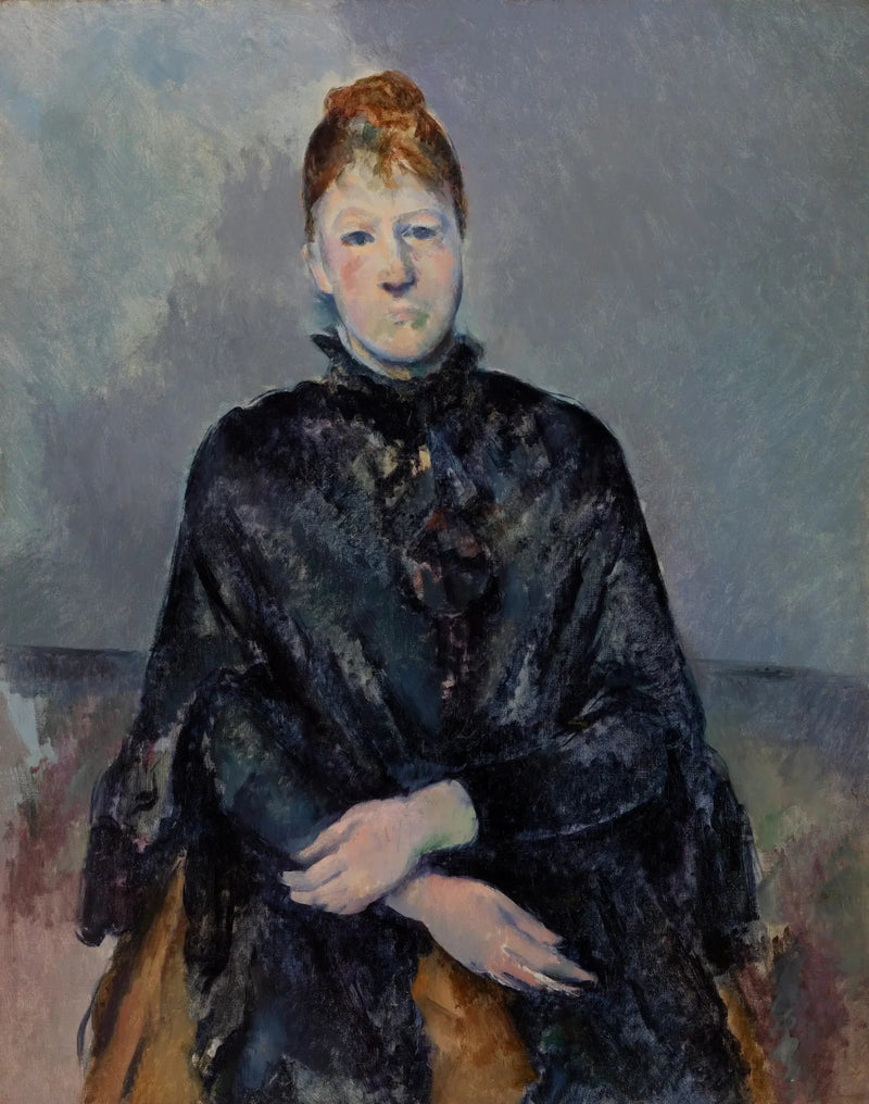 ภาพเหมือนของมาดามเซซานน์ - Paul Cézanne