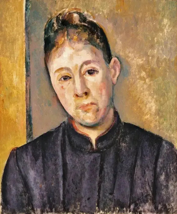 ภาพเหมือนของมาดามเซซานน์ - Paul Cézanne