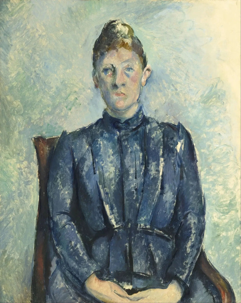 ภาพเหมือนของมาดามเซซานน์ - Paul Cézanne