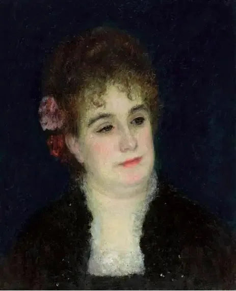 Portrait de Madame Georges Charpentier - Pierre-Auguste Renoir image 1 tableau peint à l’huile sur toile