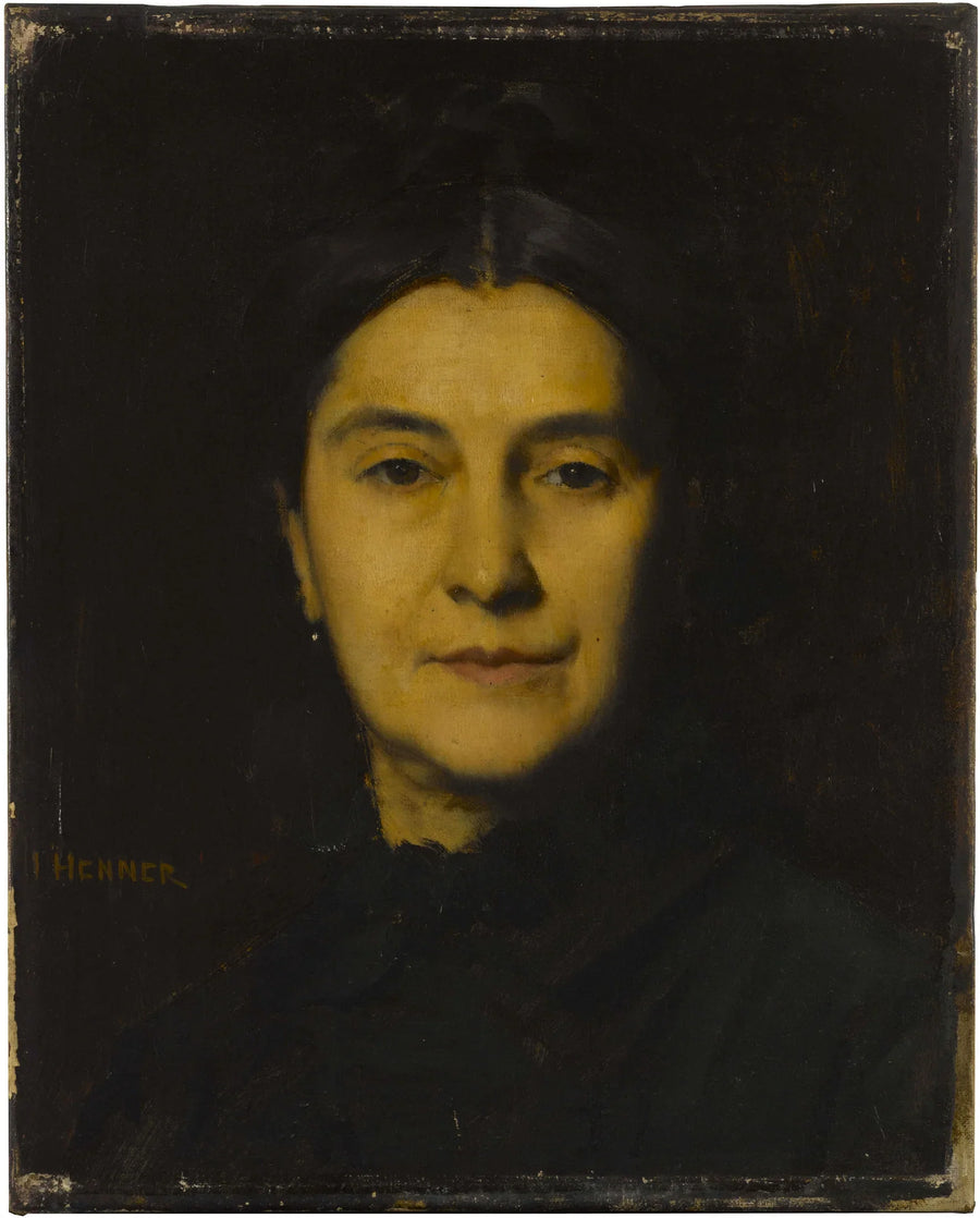 Portrait de Madame Herzog - Jean-Jacques Henner