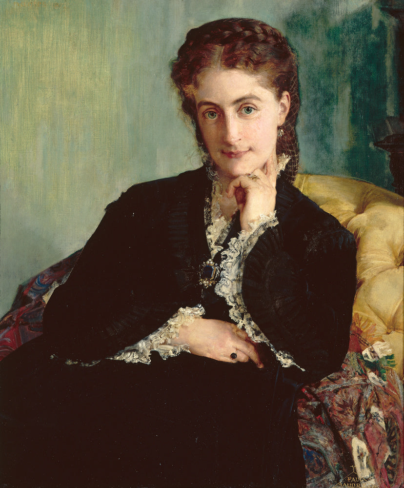 Portrait de Madame Louis Cézard - Paul Baudry image 1 reproduction de peinture à l’huile