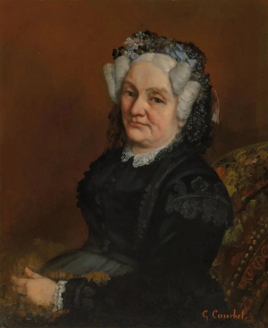 ภาพเหมือนคุณสุภาพสตรีโซฟี ลัวซอ - กุสตาฟ คอร์แบต