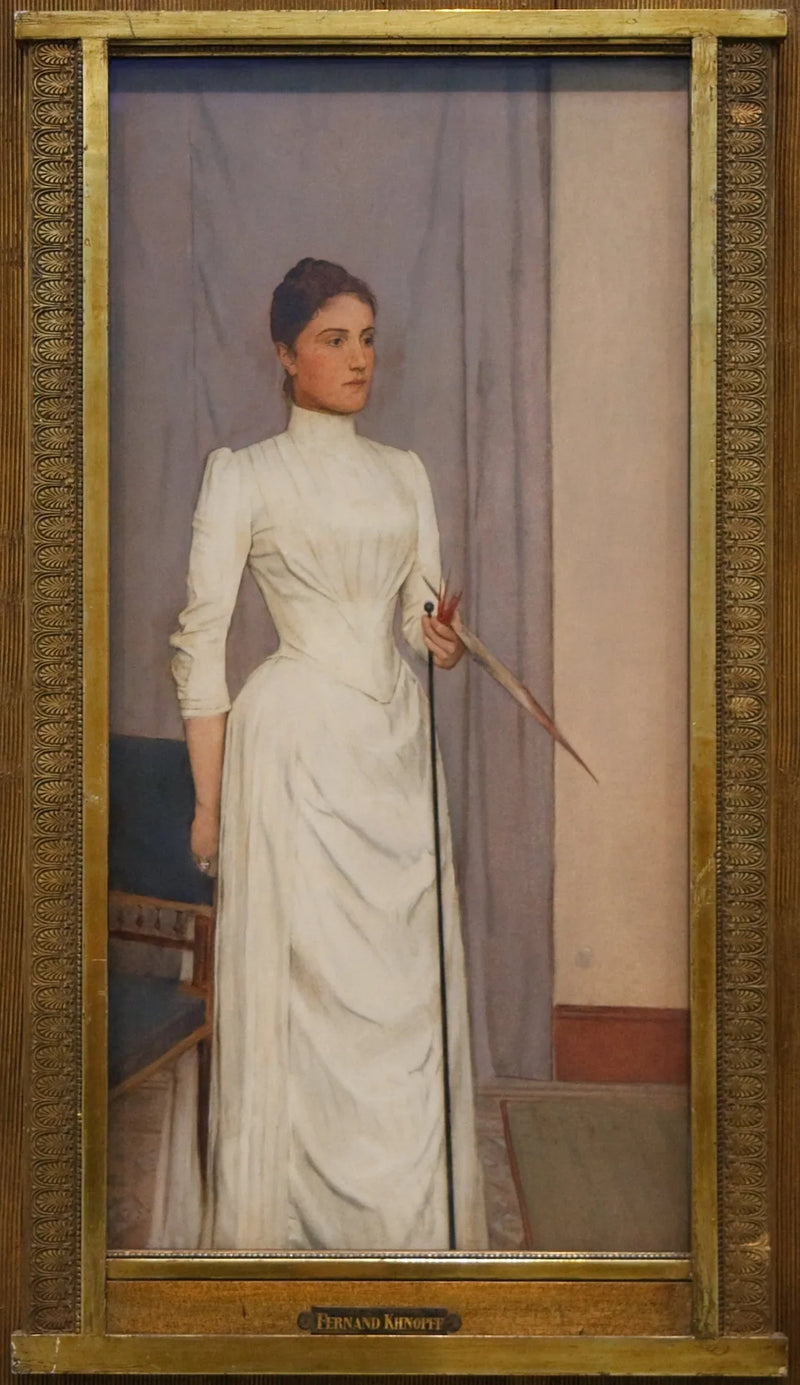ภาพเหมือนของมาเดleine Mabille - Fernand Khnopff