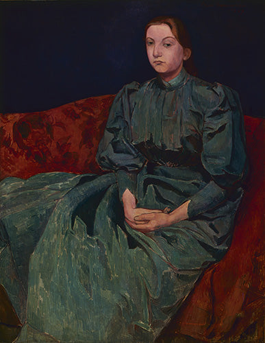 ภาพเหมือนของ Madeline น้องสาวของศิลปิน - Émile Bernard