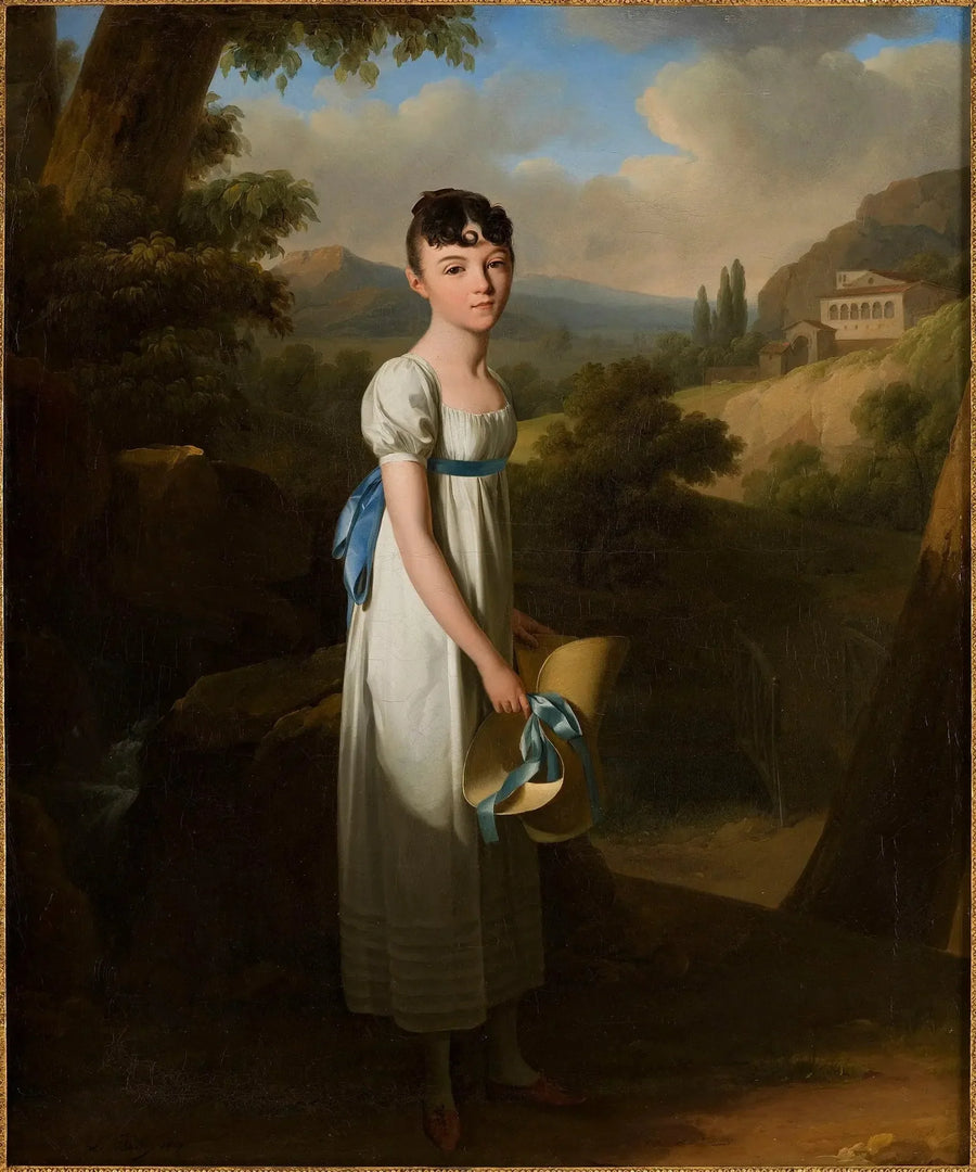 ภาพเหมือนของคุณหนู Athénaïs d'Albenas - Louis-Léopold Boilly