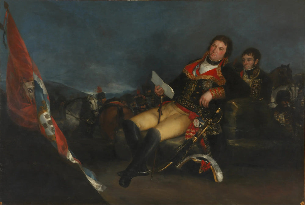 Portrait de Manuel Godoy - Francisco de Goya image 1 tableau peint à l’huile sur toile