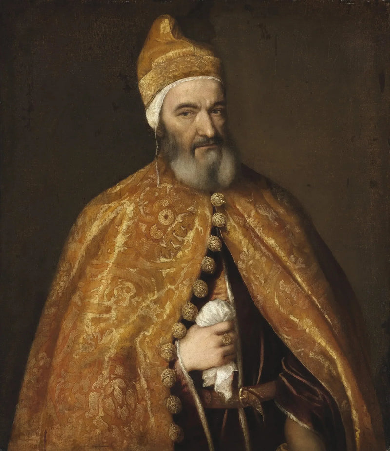ภาพเหมือนของ Marcantonio Trevisan, Doge แห่งเวนิส - Titian