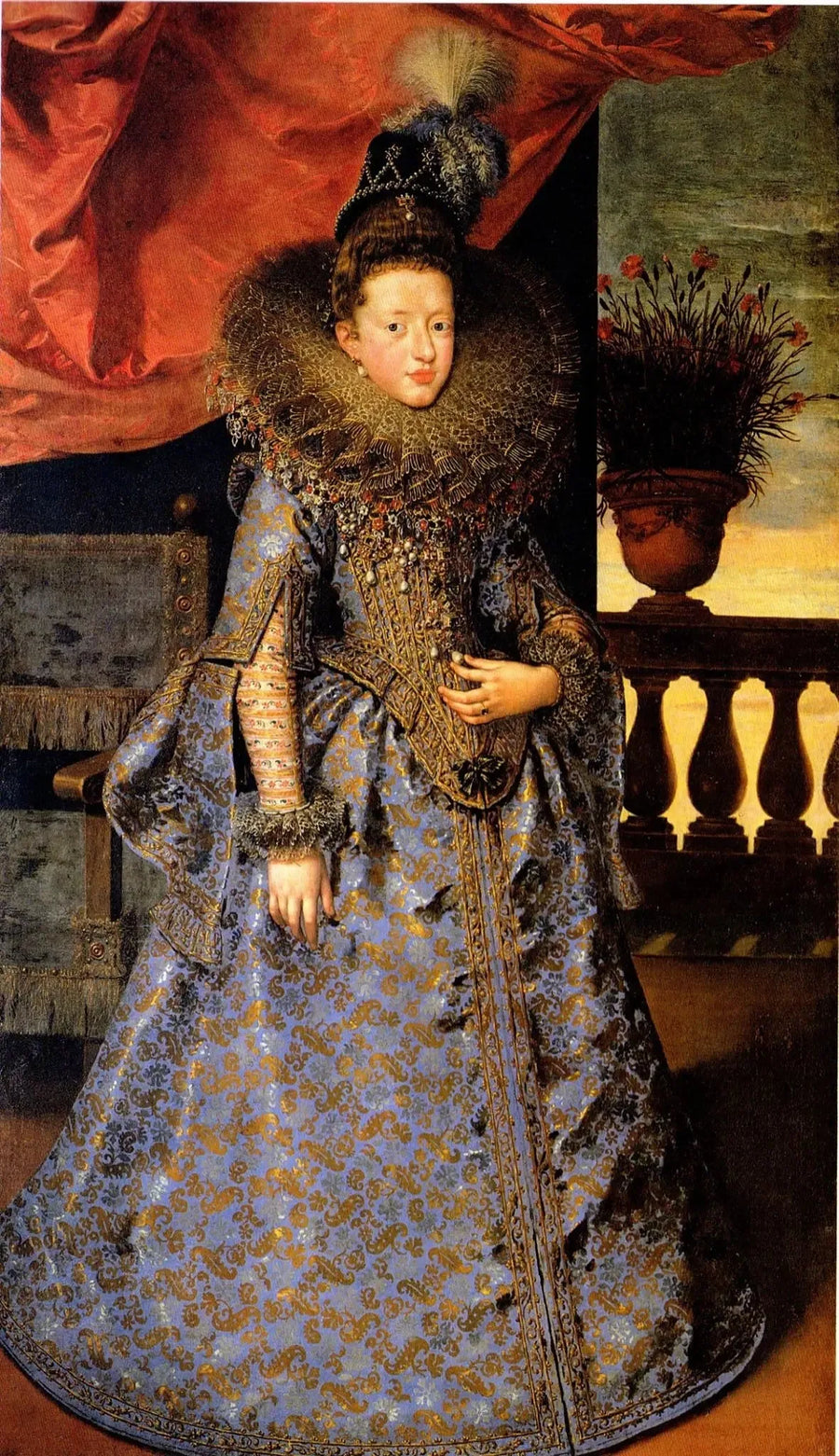 ภาพเหมรเกริตา กอนซากา (1591–1632), เจ้าหญิงมานตูอา - ฟรานส์ ปูร์บัส จูเนียร์