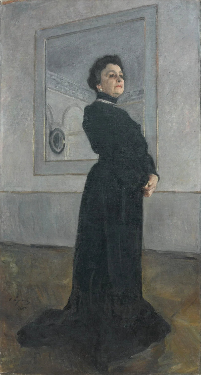 Portrait de Maria Yermolova - Valentin Serov