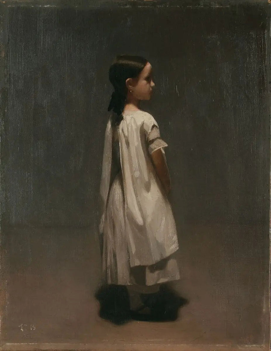 ภาพเหมือนของ Marie Bonnat น้องสาวของศิลปิน - เลออน บอนนัต