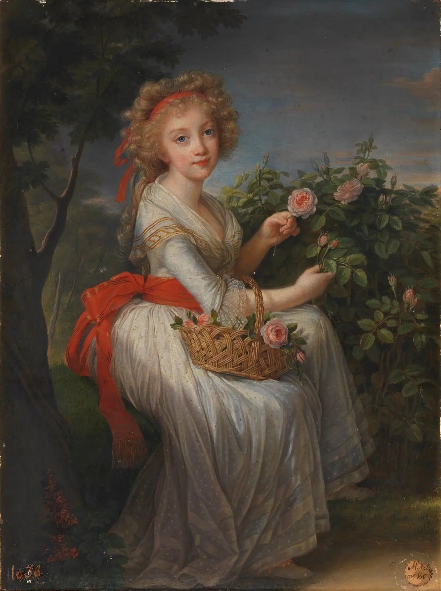 Portrait de Marie-Christine de Naples et de Sicile - Élisabeth Vigée Le Brun - Alpha Reproduction