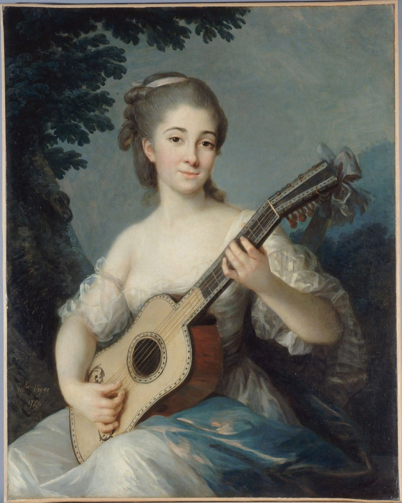 ภาพเหมือนของ Marie-Louise-Adélaïde-Jacquette de Robien, vicomtesse de Mirabeau - Élisabeth Vigeé Le Brun
