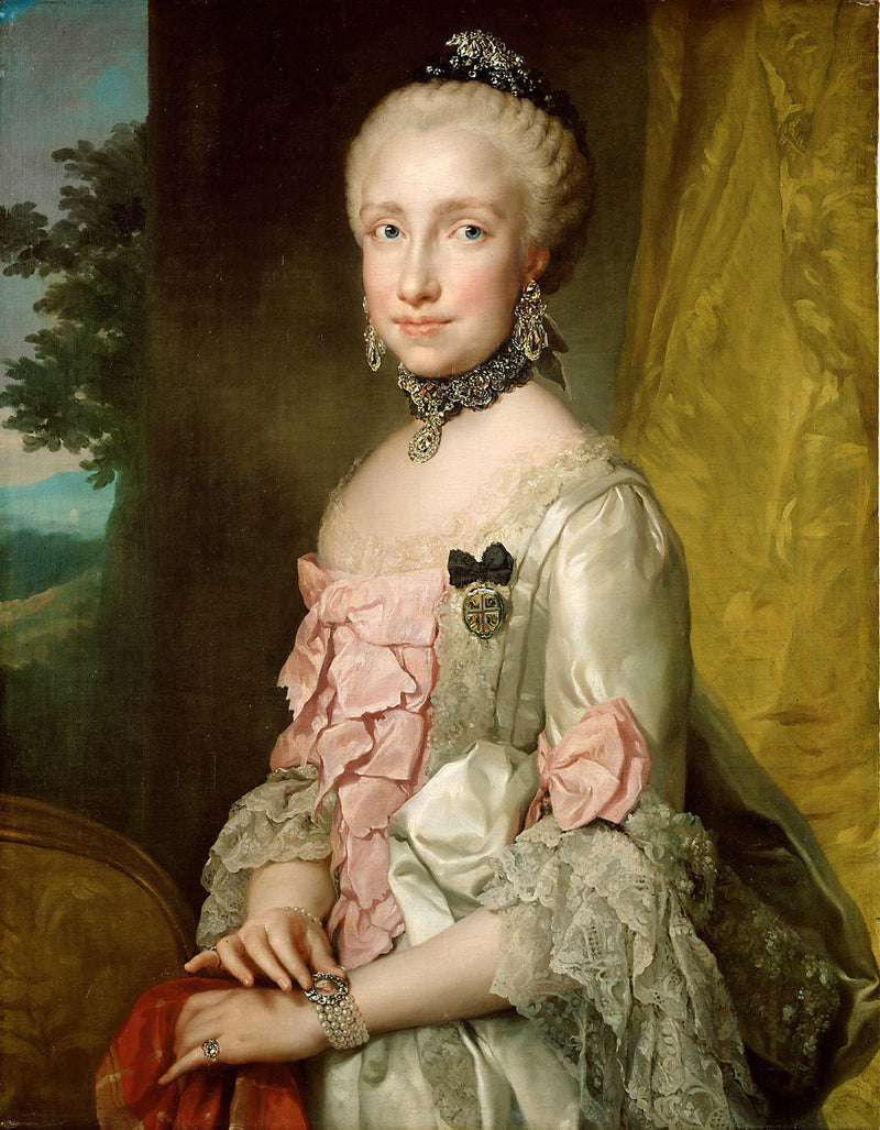 ภาพเหมือนของ Marie-Louise d'Espagne - Anton Raphael Mengs