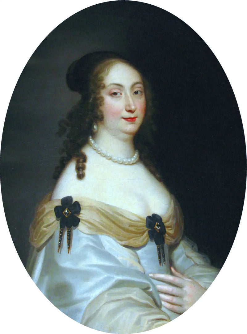 ภาพเหมือนของ Marie-Louise de Gonzague (รายละเอียด) - Juste d'Egmont