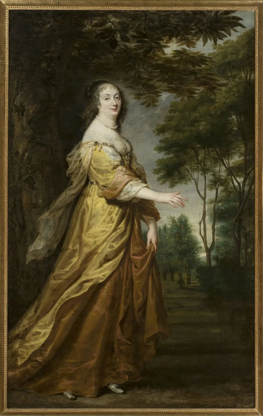 ภาพเหมือนของ Marie Louise Gonzague de Nevers. - Juste d'Egmont