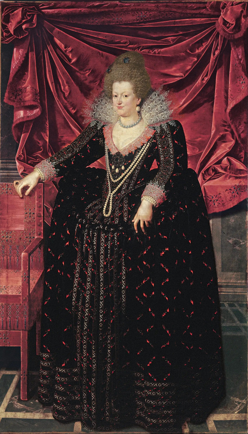 ภาพเหมือนของ Marie de Médicis - Frans Pourbus the Younger