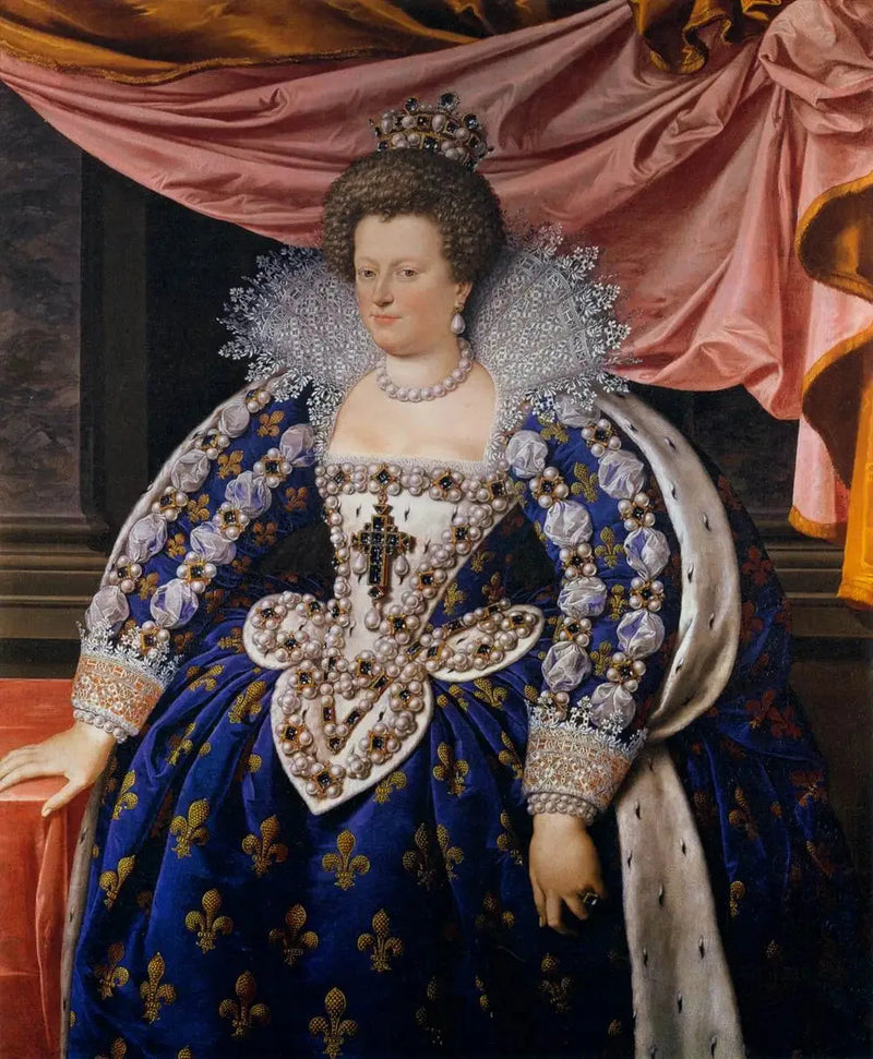 ภาพเหมือนของ Marie de Médicis - Frans Pourbus the Younger