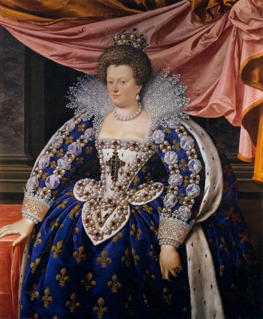 ภาพเหมือนของ Marie de Médicis - Frans Pourbus the Younger