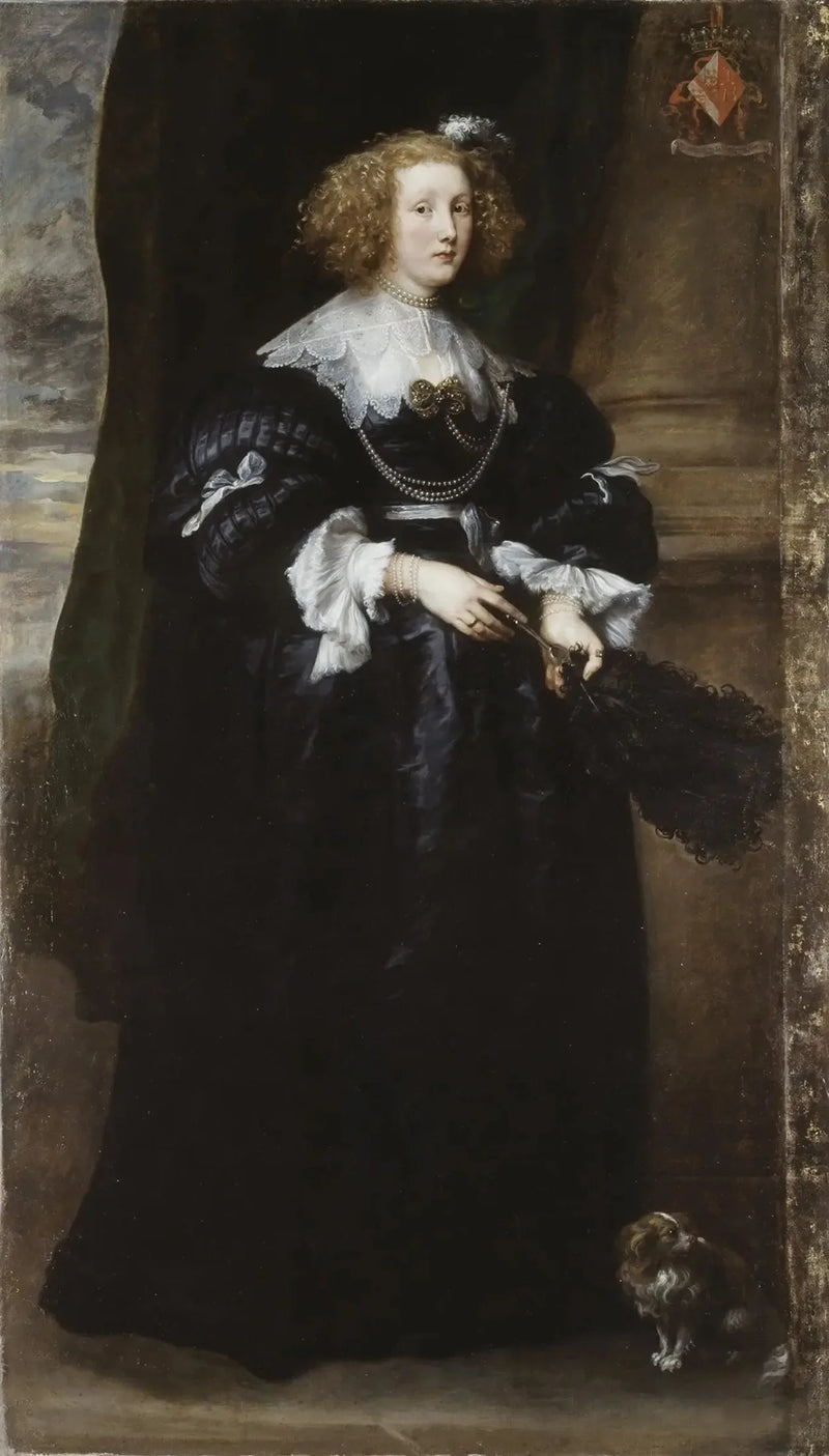 ภาพเหมือนของ Marie de Raet - Antoine van Dyck