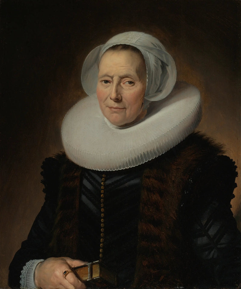 ภาพเหมือนของ Maritje Claesdr Vooght - Frans Hals