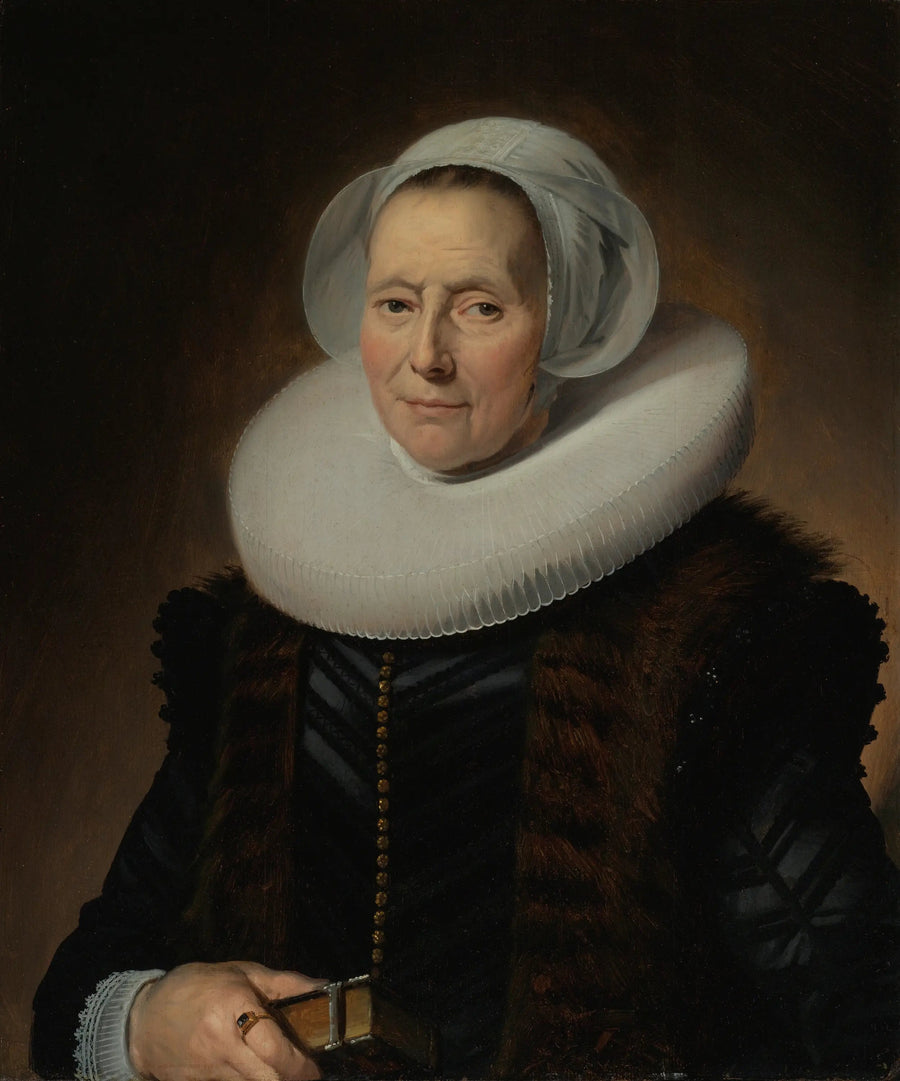 ภาพเหมือนของ Maritje Claesdr Vooght - Frans Hals