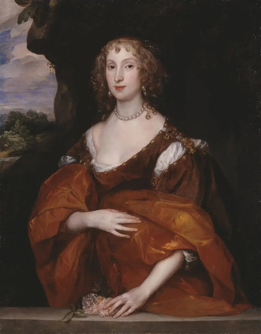 ภาพเหมือนของ Mary Hill, Lady Killigrew - อองตวน ฟาน ไดค์