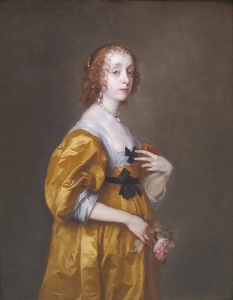 ภาพเหมือนของ Mary Villiers, Lady Herbert de Shurland - Antoine van Dyck