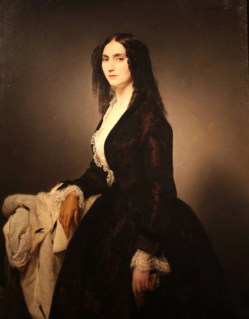 ภาพเหมือนของ Matilde Juva Branca - Francesco Hayez