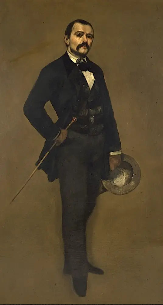 Portrait de Max Buchon - Gustave Courbet image 1 copie de tableau peinte à la main
