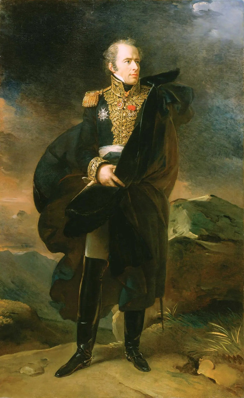 ภาพเหมือนของ Maximilien-Sébastien Foy - François Gérard