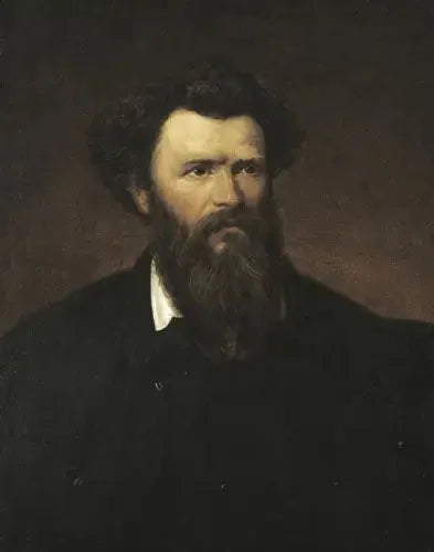 Portrait de Miklós Izsó - Viktor Madarász image 1 tableau peint à l’huile sur toile
