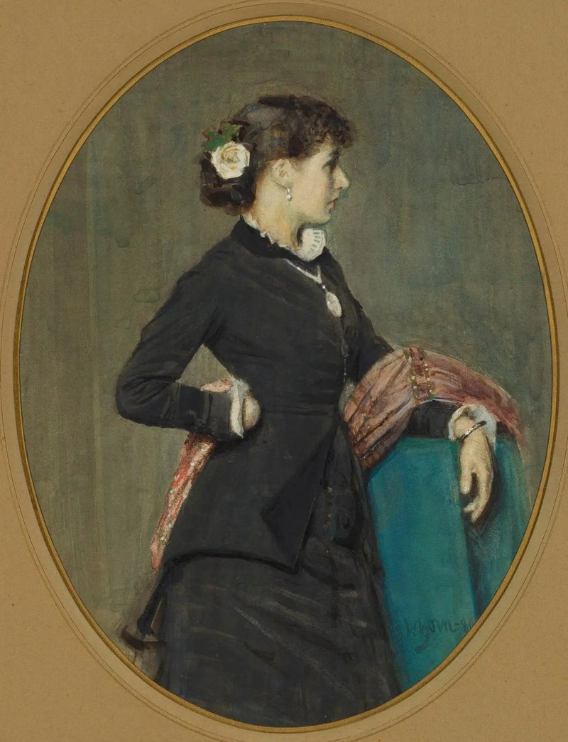ภาพเหมือนของคุณหนู Nyström - Anders Zorn