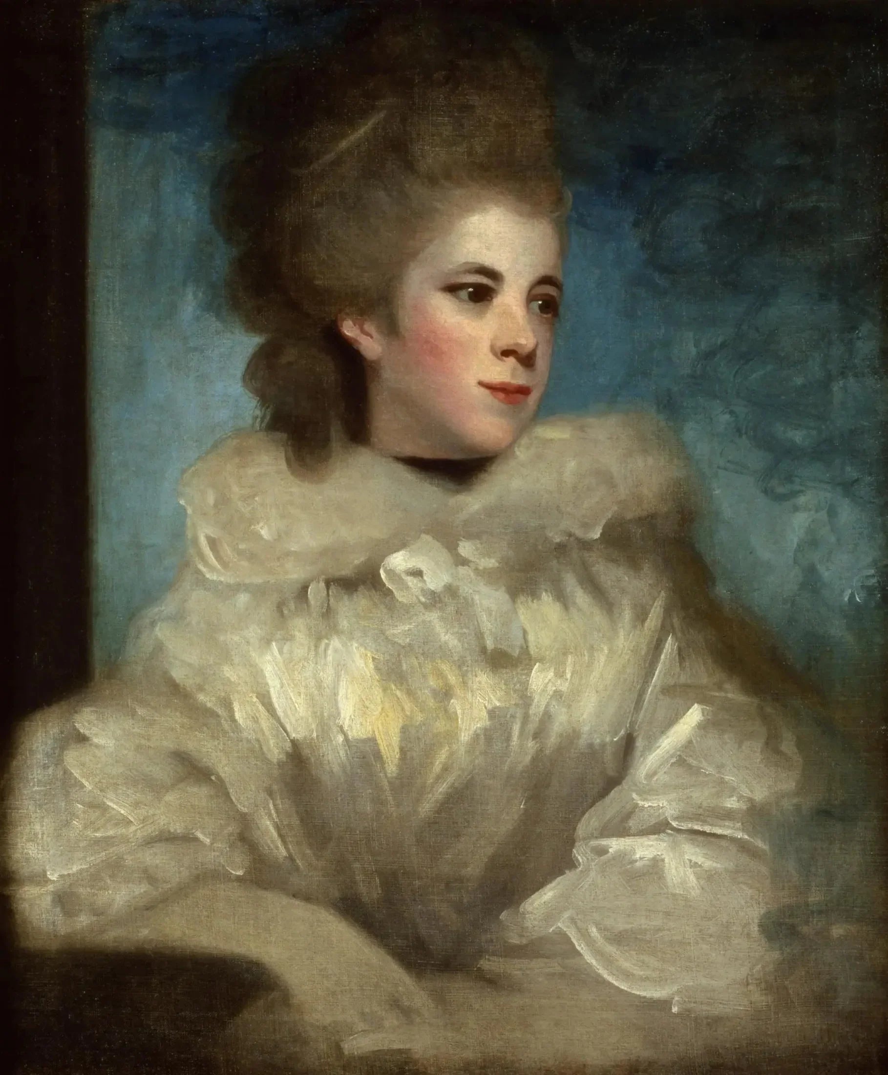 Portrait de Mme Abington (1737-1815) - Joshua Reynolds image 1 reproduction de peinture à l’huile