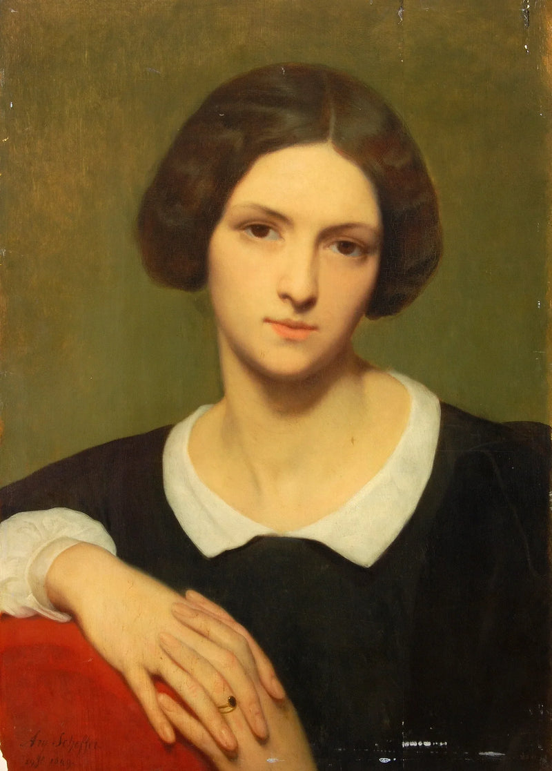 ภาพเหมือนของคุณนาง Cornelia Marjolin เกิด Scheffer เมื่ออายุ 19 ปี - Ary Scheffer