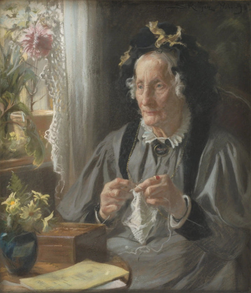 ภาพเหมือนของคุณหญิง S. A. Casse, เกิด Engelbreth - Peder Severin Krøyer