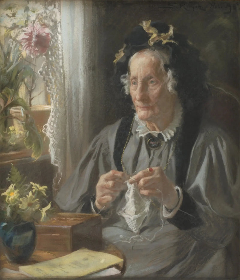 ภาพเหมือนของคุณหญิง S. A. Casse, เกิด Engelbreth - Peder Severin Krøyer