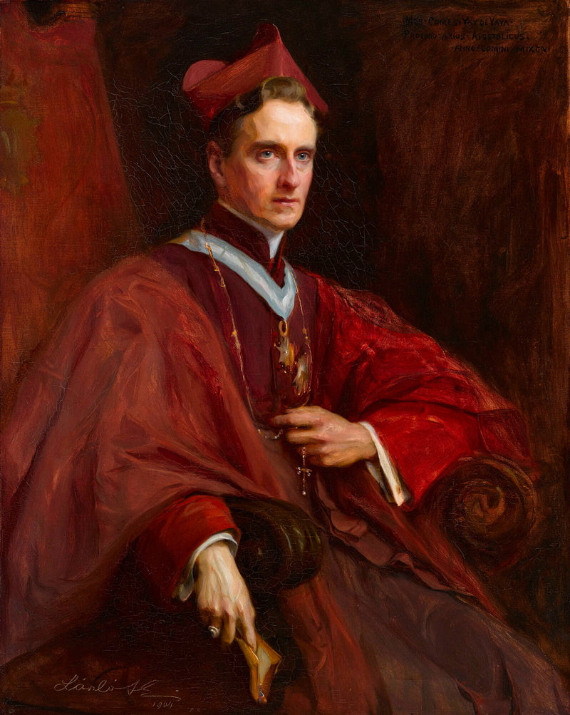 Portrait de Monseigneur Comte Vay de Vaya, Protonotoire Apostolicus - Philip de László