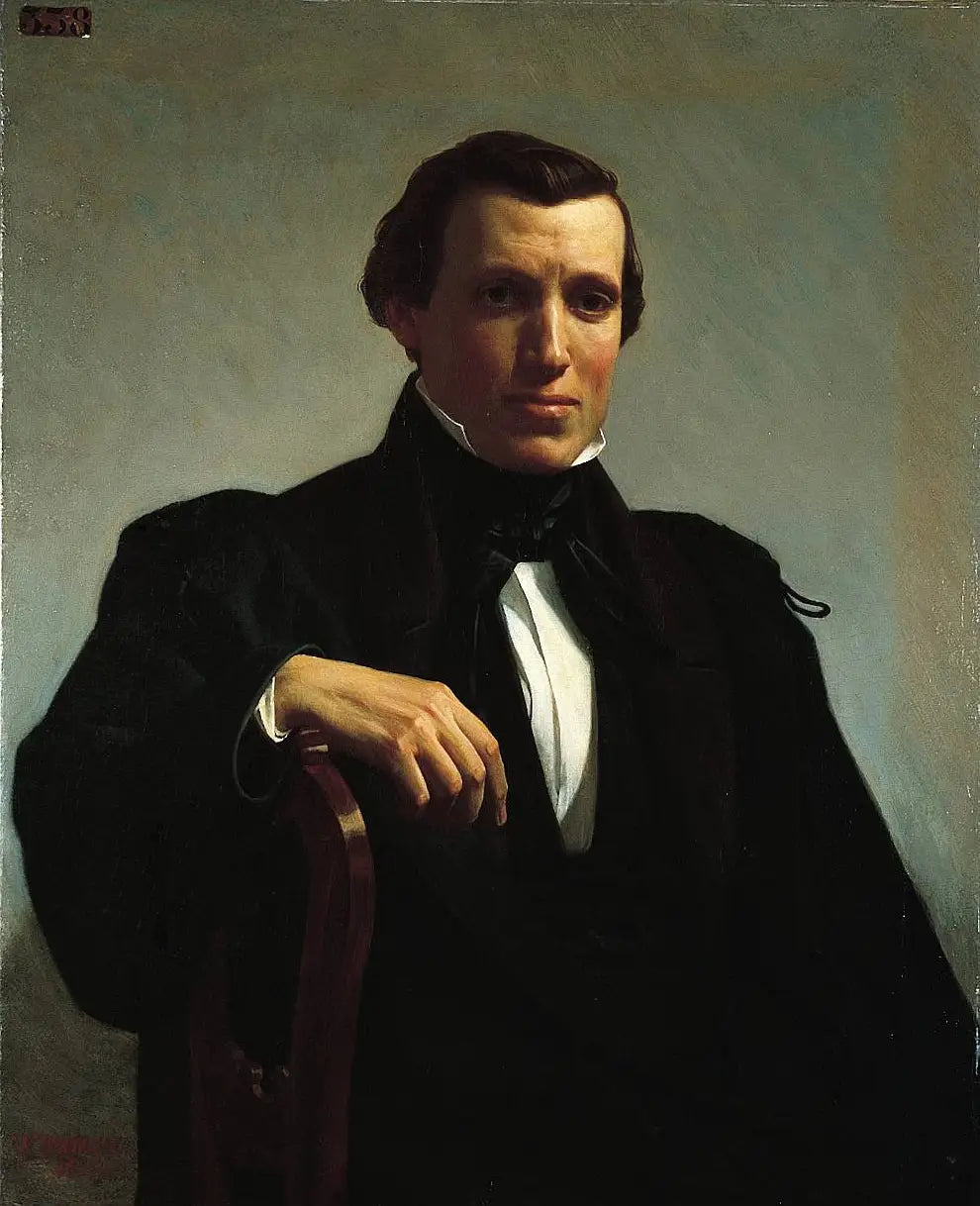 Portrait de Monsieur M. - Bouguereau image 1 tableau peint à l’huile sur toile