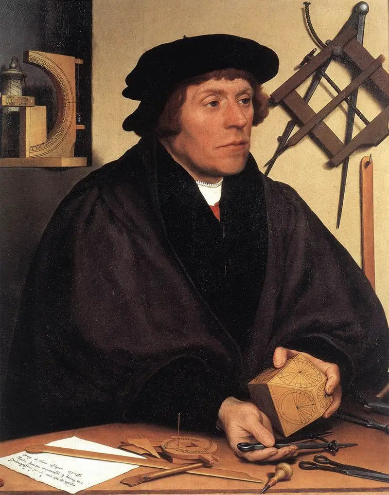 ภาพเหมือนของ Nicolas Kratzer - Hans Holbein the Younger