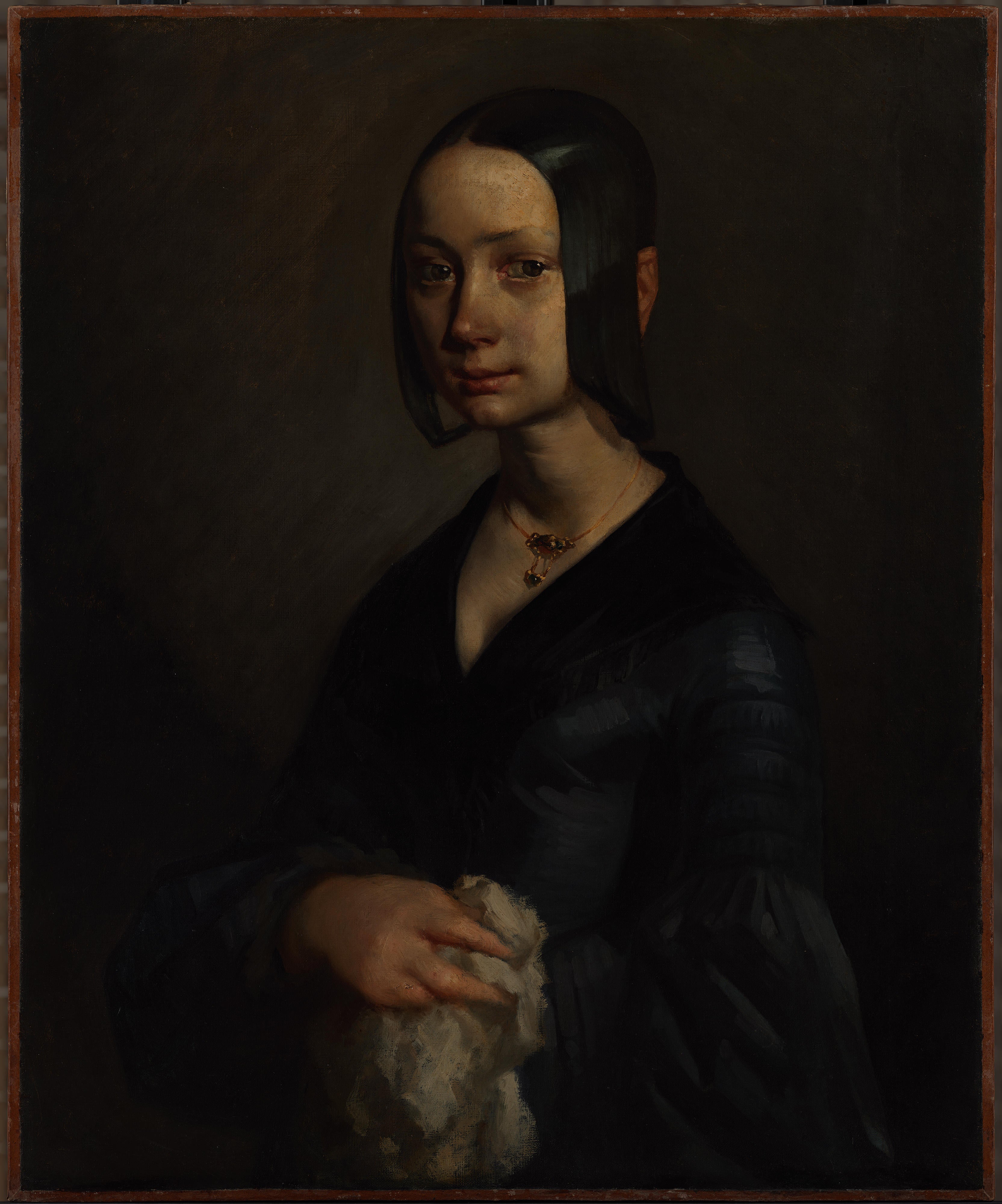 Portrait de Pauline-Virginie Ono - Jean-François Millet - Alpha Reproduction