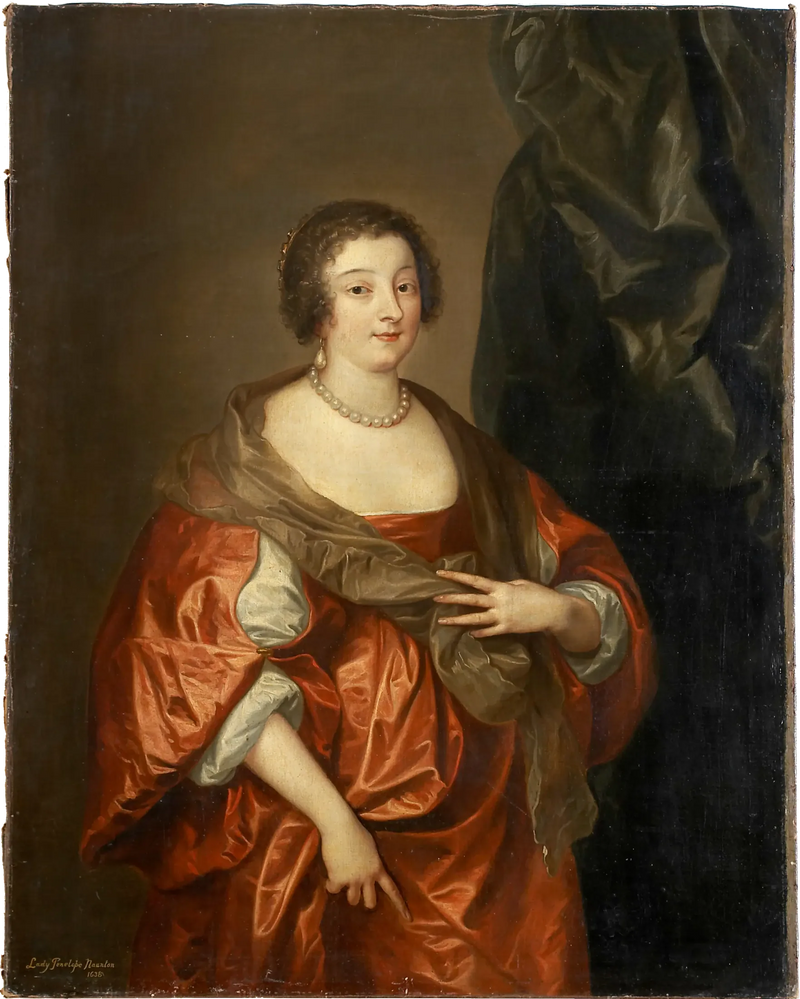 ภาพเหมือนของ Pénélope Naunton, Lady Herbert - อองตวน ฟาน Dyck
