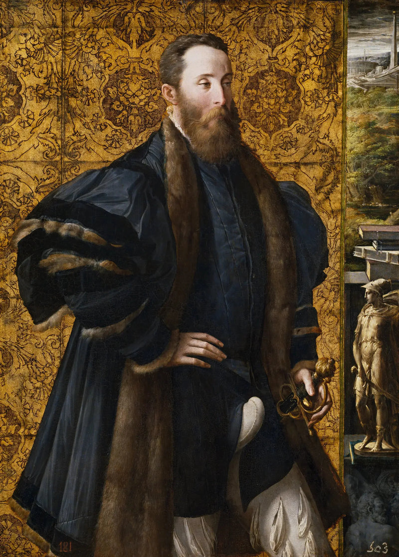 ภาพเหมือนของ Pier Maria Rossi de San Secondo - Parmigianino