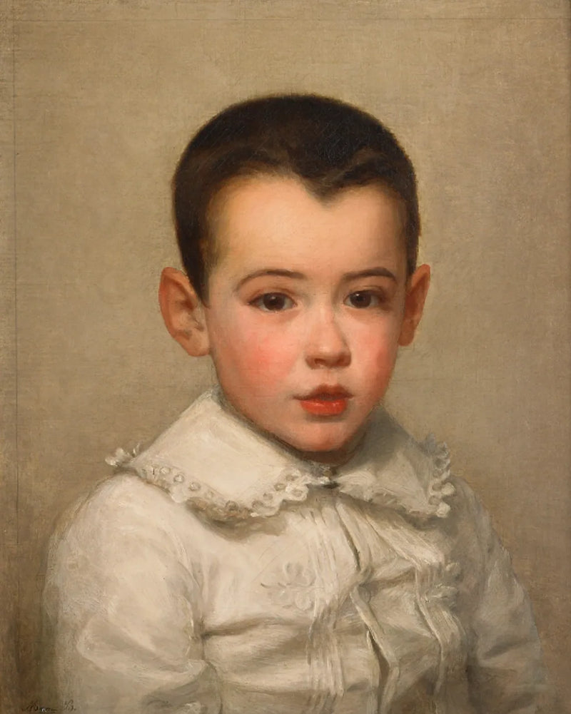 ภาพเหมือนของ Pierre Bracquemond เด็ก - Marie Bracquemond