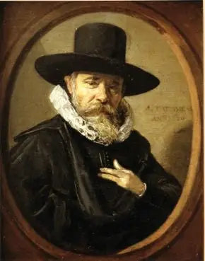 ภาพเหมือนของ (อาจเป็น) เทโอโดรัส เครเวเลียส (1572-1653) - ฟรานส์ ฮัลส์