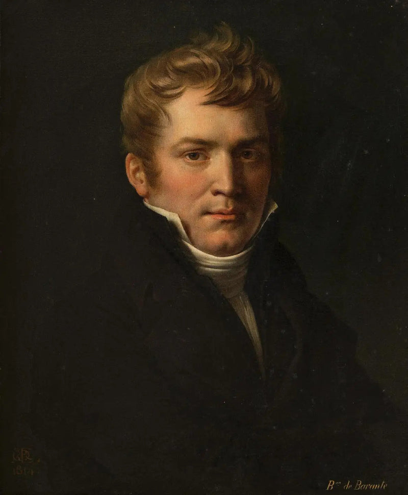ภาพเหมือนของ Prosper de Barante - Anne-Louis Girodet