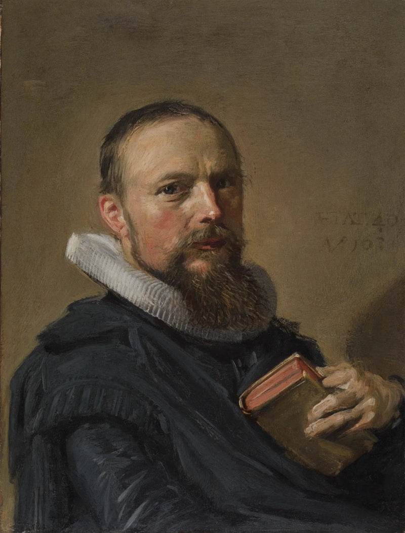 ภาพเหมือนของ Samuel Ampzing (1590-1632) - Frans Hals