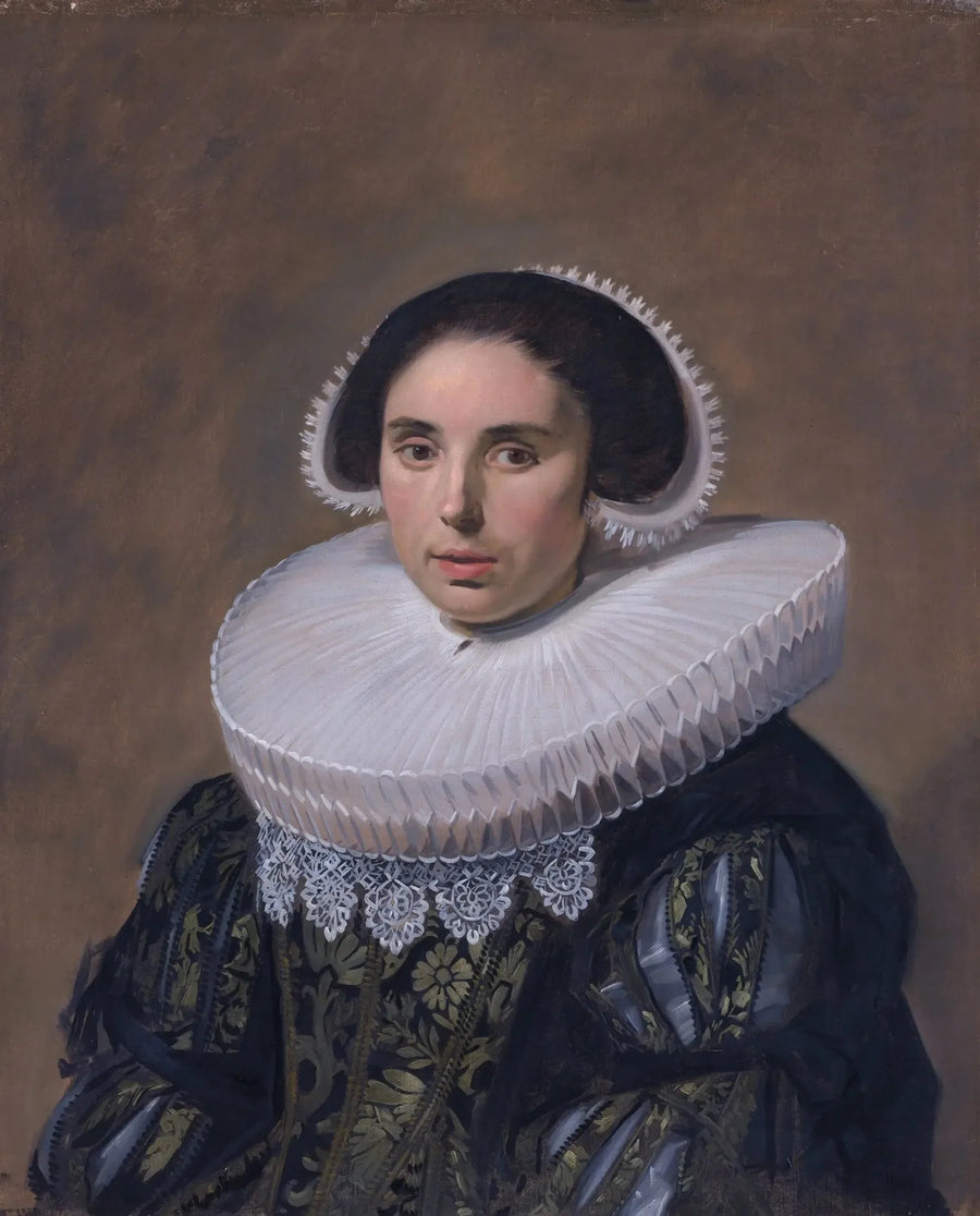 ภาพเหมือนของ Sara Wolphaerts van Diemen - Frans Hals